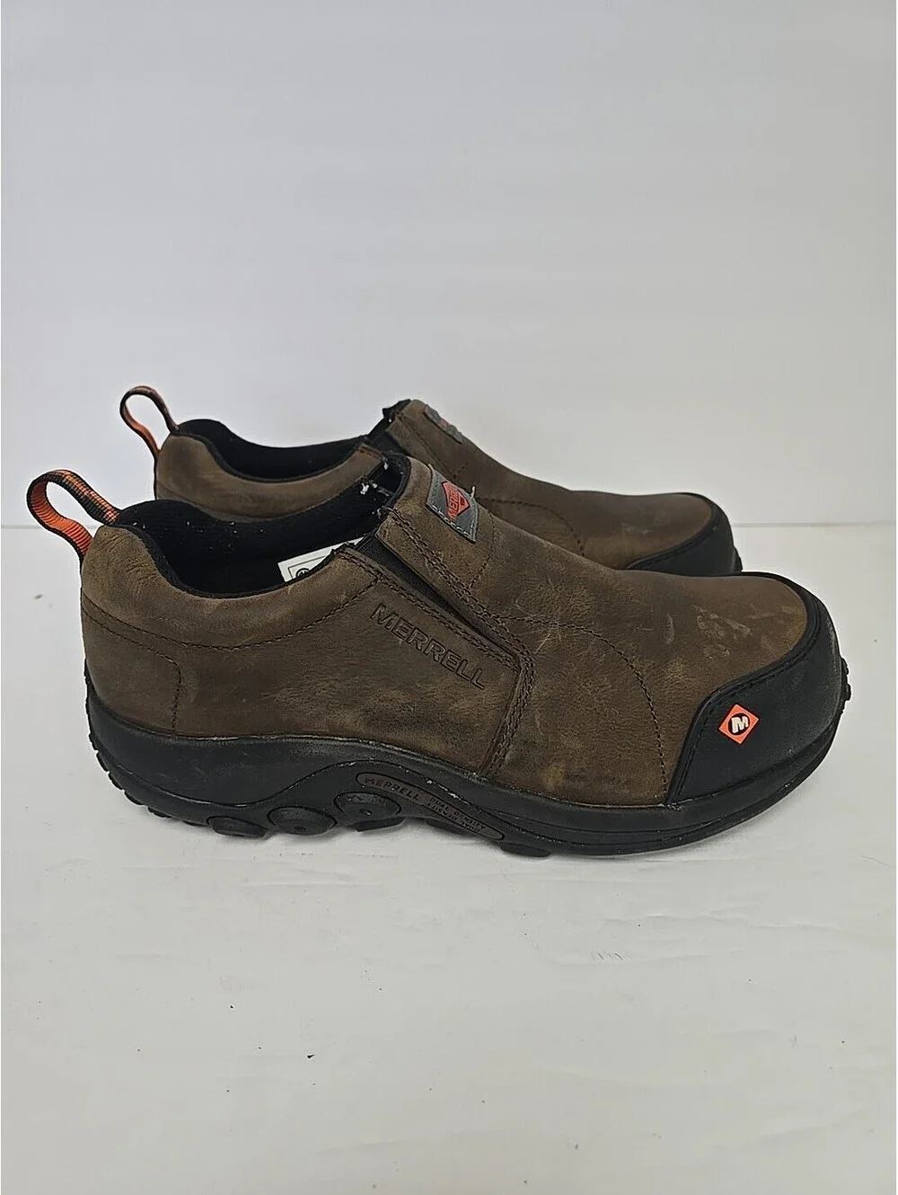 Merrell Work Men's Jungle Moc Comp Toe CSA Work Shoes J15797W Espresso 10.5W